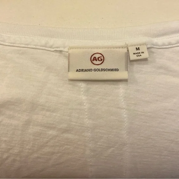 AG Women’s White Tank Top - Size M - Picture 6 of 6